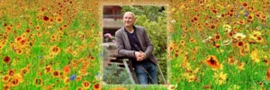 nigel dunnett with flowery background